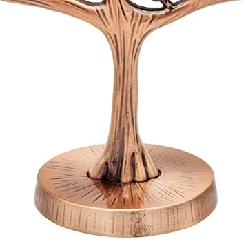 Dreidel Company Antique Copper Menorah for Hanukkah