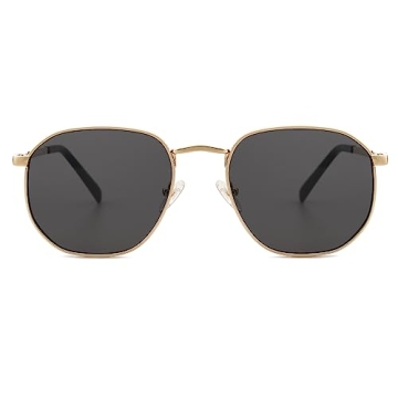SOJOS Square Aviator Sunglasses - Trendy UV Protection
