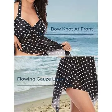 MiYang Tankini Swimdress for Stylish Beach Comfort