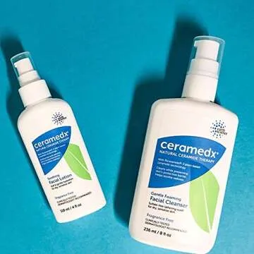 Ceramedx – Gentle Foaming Facial Cleanser | Natural Ceramide Cleanser for Dry, Sensitive Skin | Cruelty Free, Vegan & Fragrance Free | 8 fl oz