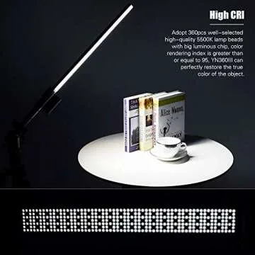 YONGNUO YN360 III LED Video Light - Versatile Lighting Solution