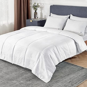 Bedsure Duvet Insert Comforter Full Size Lightweight Down Alternative Comforters, Summer Duvet Inser...