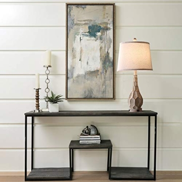 Dungoo Vintage Charm Farmhouse Lamp Set with USB Ports