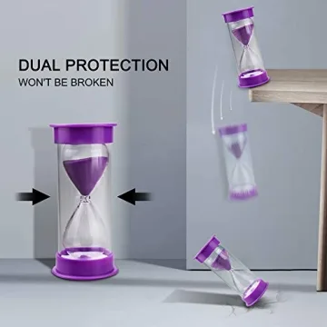 Fun EMDMAK Hourglass Timers for Kids 1-15 Minutes