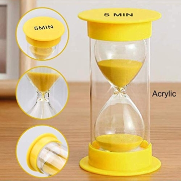Fun EMDMAK Hourglass Timers for Kids 1-15 Minutes