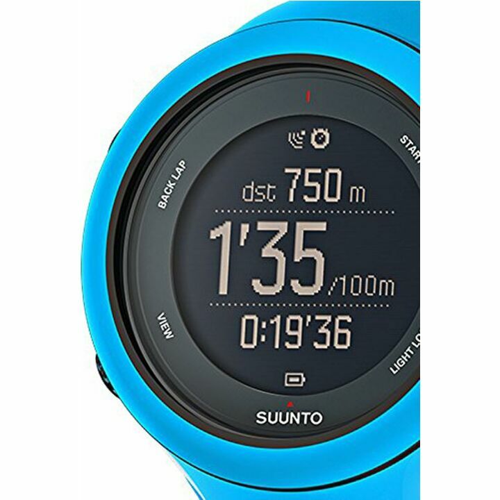 Suunto Ambit3 Sport Watch 2014 Blue GPS Heart Rate