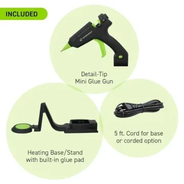 Surebonder High Temp Mini Hot Glue Gun for Crafts