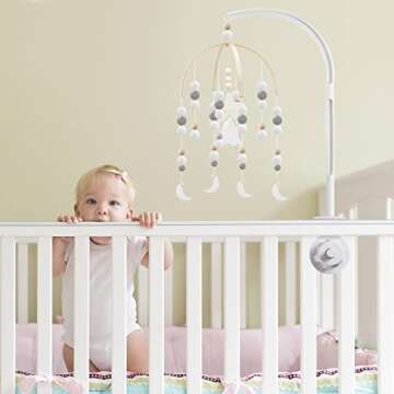 Boho Baby Mobile Handmade Nursery Decor for Kids