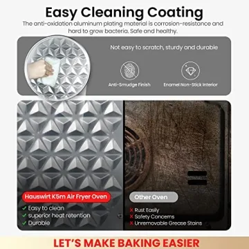 Hauswirt 26.5Qt Toaster Oven Air Fryer 10-in-1 Combo