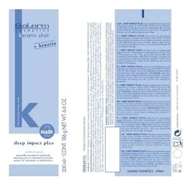 SALERM Hydrating Hair Mask - Deep Impact Plus 200ml