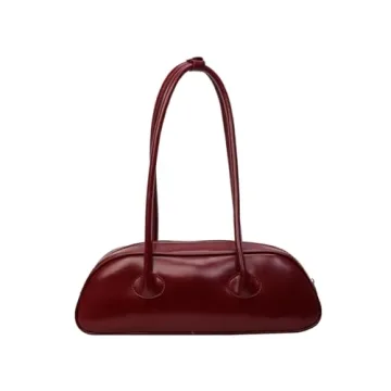 CORIOS Small Handbag for Women PU Leather Shoulder Bag Waterproof Top Handle Bag Fashion Hobo Bag El...