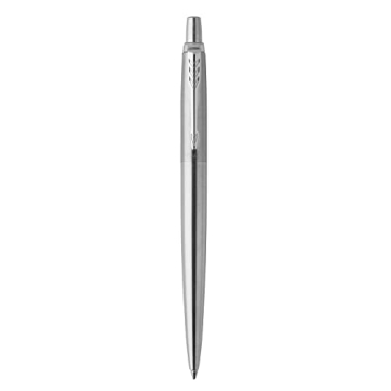 Parker Jotter Ballpoint Pen in Stainless Steel Design