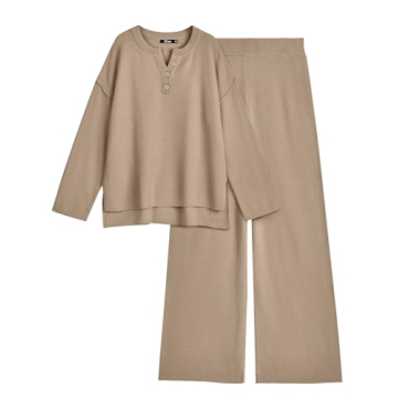 Stylish EFAN Two Piece Sweater Set - Cozy Loungewear!