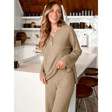 Stylish EFAN Two Piece Sweater Set - Cozy Loungewear!