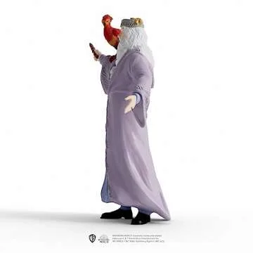 Schleich Wizarding World of Harry Potter 2-Piece Set with Albus Dumbledore & Fawkes Figurines for Kids Ages 6+