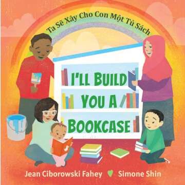 Build Your Own Bookcase - Bilingual Vietnamese-English Guide