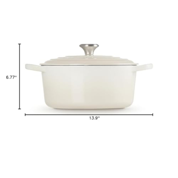 Le Creuset 5.5qt Enameled Cast Iron Dutch Oven Meringue
