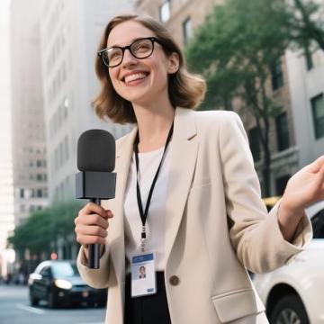 Handheld Adaptor for Interview Mic – Compatible with DJI & Rode