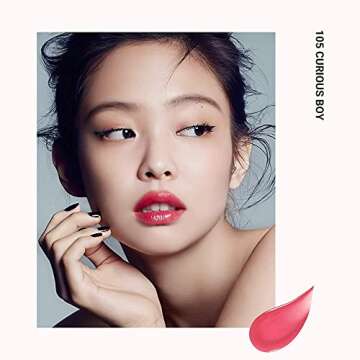 HERA Lip Gloss Jennie Picked Sensual Spicy Nude Gloss Korean Makeup Lipstick (5g, 105)