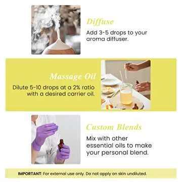 Handcraft Blends Lemon Essential Oil - 100% Pure & Natural