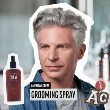 American Crew Men's Hair Spray, Variable Hold Grooming Spray, 8.45 Fl Oz