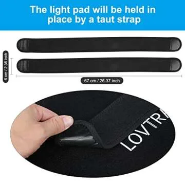 LOVTRAVEL LED Red & Near Infrared Light Therapy Device