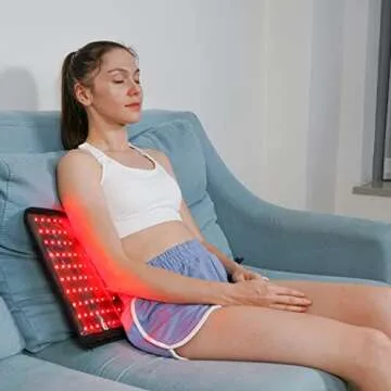 LOVTRAVEL LED Red & Near Infrared Light Therapy Device