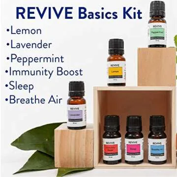 REVIVE Essential Oils Basics Kit - Pure Aromatherapy Success