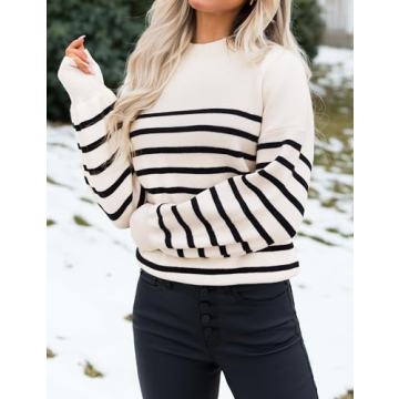 ZESICA Women's Fall Turtleneck Sweater - Stylish Comfort