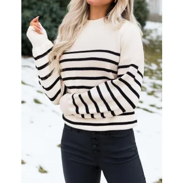 ZESICA Women's Fall Turtleneck Sweater - Stylish Comfort