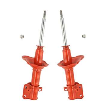 Pair Set of 2 Rear Suspension Struts For Subaru Impreza 1993-2001 Legacy 1992-1994 Manually Adjustab...