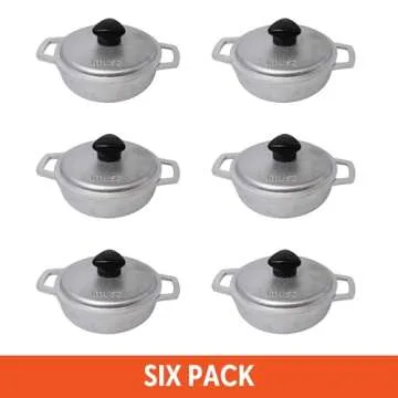 IMUSA 0.5Qt Cast Aluminum Mini Caldero Set