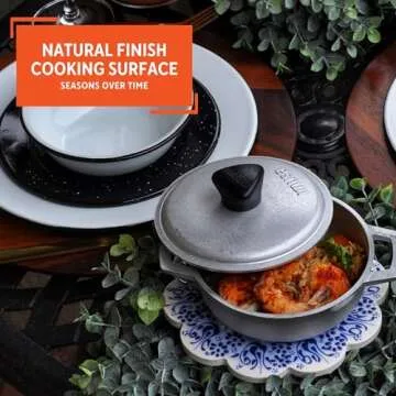 IMUSA 0.5Qt Cast Aluminum Mini Caldero Set