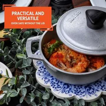 IMUSA 0.5Qt Cast Aluminum Mini Caldero Set