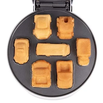 Car Mini Waffle Maker Fun Vehicle Shaped Pancakes
