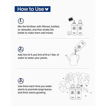 iDOO Plant Food 70 oz (2 Liter), All-Purpose Water Soluble A & B Nutrients, Liquid Concentrated Hydro Garden Fertilizer for Hydroponics System, Indoor Potted House Plants, Flowers, Vegetable