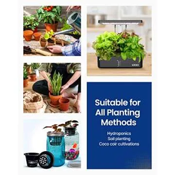 iDOO Plant Food 70 oz (2 Liter), All-Purpose Water Soluble A & B Nutrients, Liquid Concentrated Hydro Garden Fertilizer for Hydroponics System, Indoor Potted House Plants, Flowers, Vegetable