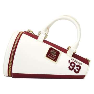 Loungefly Universal Saved by The Bell Bayside High Megaphone Figural Crossbody Bag