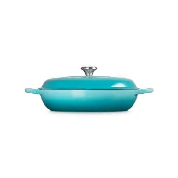 Le Creuset 5 qt Enameled Cast Iron Braiser for Stylish Cooking