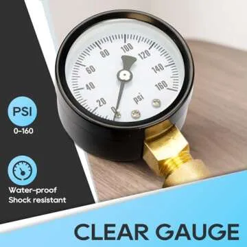 RVGUARD Adjustable Water Pressure Regulator for RVs