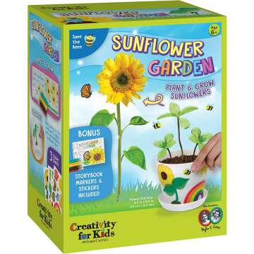 Kids Sunflower Garden Growing Kit - Fun for All Ages