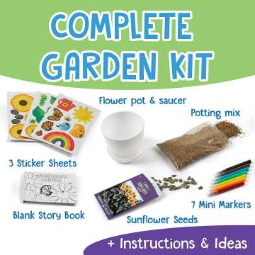 Kids Sunflower Garden Growing Kit - Fun for All Ages