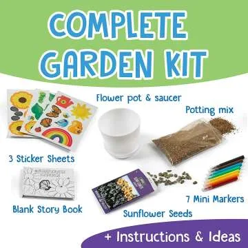 Kids Sunflower Garden Growing Kit - Fun for All Ages