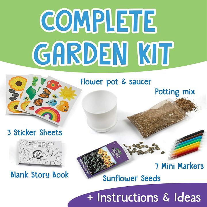 Kids Sunflower Garden Growing Kit - Fun for All Ages