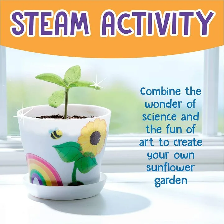 Kids Sunflower Garden Growing Kit - Fun for All Ages