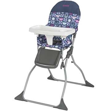 Cosco Simple Fold High Chair, Poppy Field