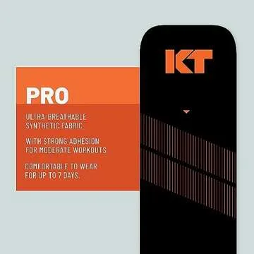 KT Tape PRO Synthetic Kinesiology Athletic Tape 150 count 10 inch strips