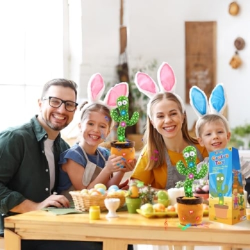 Ayeboovi Talking Cactus Baby Toy for Kids Developmental Fun