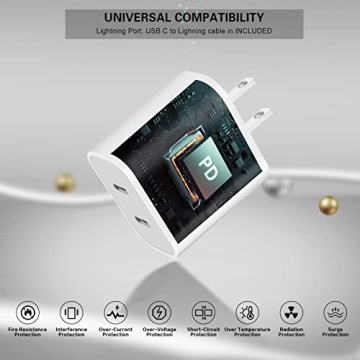 Fast Charging iPhone 16 15 Charger with 20W Block