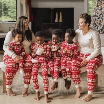 Burt's Bees Family Matching Pajamas for Holidays